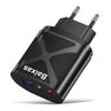 Universal Travel Charger: EU 3-USB + Type-C, US/UK Standard, 5V 2.4A