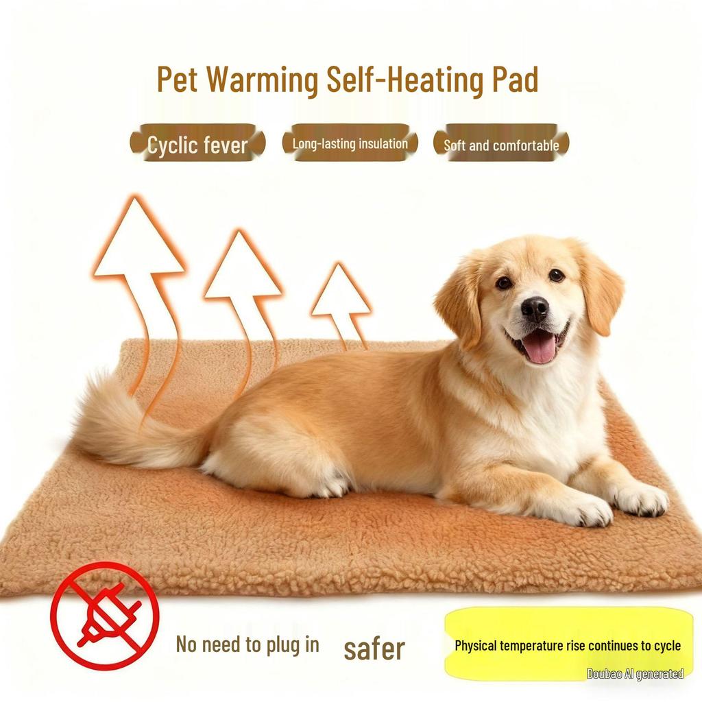 Pet Heating Blanket & Bed for Cats and Dogs - Constant Temperature Warming Pad