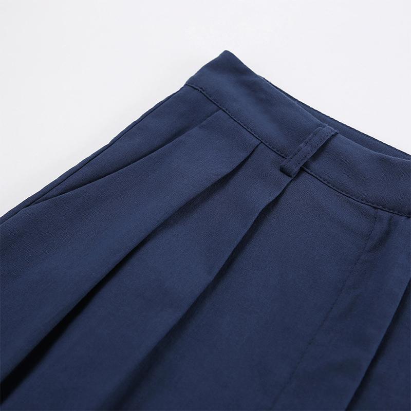 Casual Women Suits 2 Pieces V Neck Buttons Vest Blazer+High Waist Wide Leg Shorts Summer Vintage Sets
