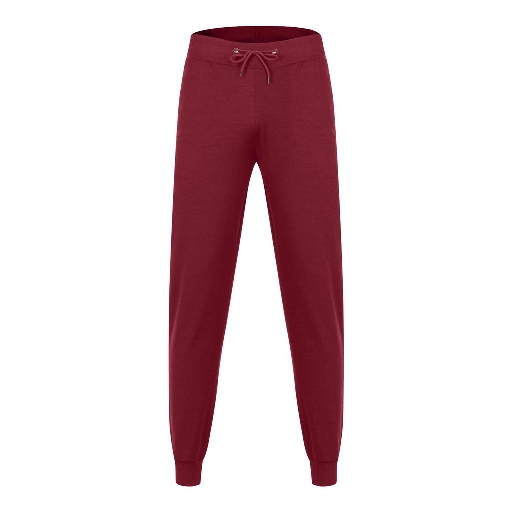 Men's Running Trousers Multi-pocket  Small Feet Slim Tooling Casual Trousers
