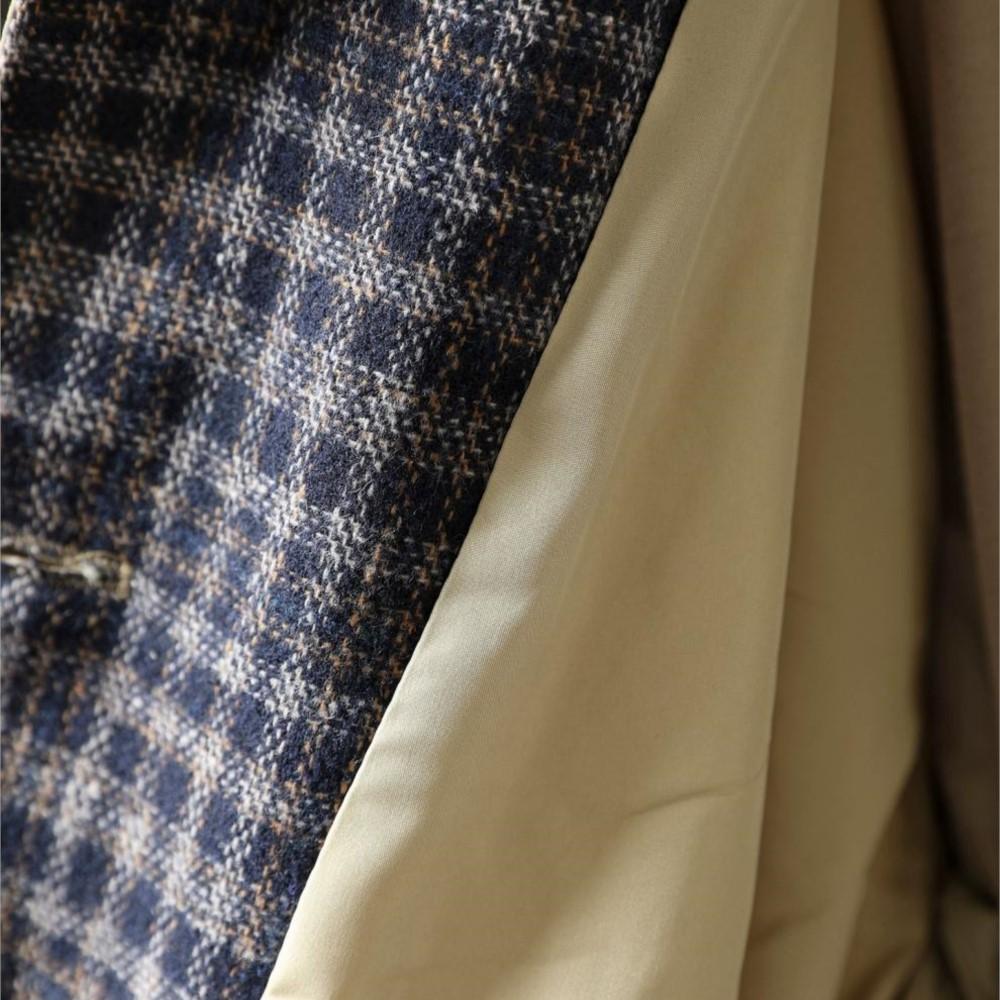 Johnature Women Vintage Turtleneck Solid Color Button Winter Coats Loose Pockets Warm Soft Female Coats