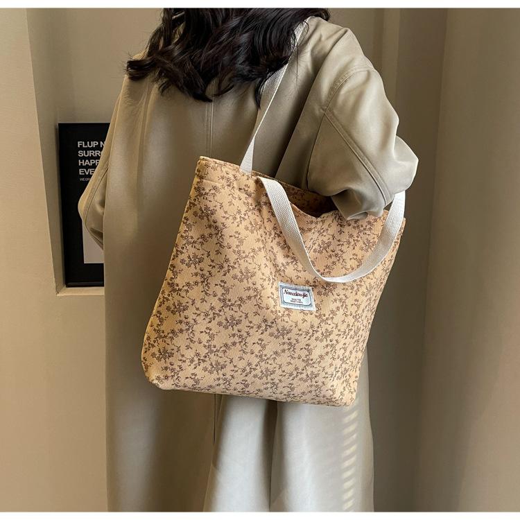 High School Tote Bag Female Commuter Shoulder Mommy Bag Female Student Makeup Bag