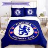 Chelsea Mønster Sengetøj, Dyne Sæt Dynebetræk Pyntepudebetræk Hjem Fødselsdagsgave (1*dynebetræk+2*pudebetræk, uden fyld)