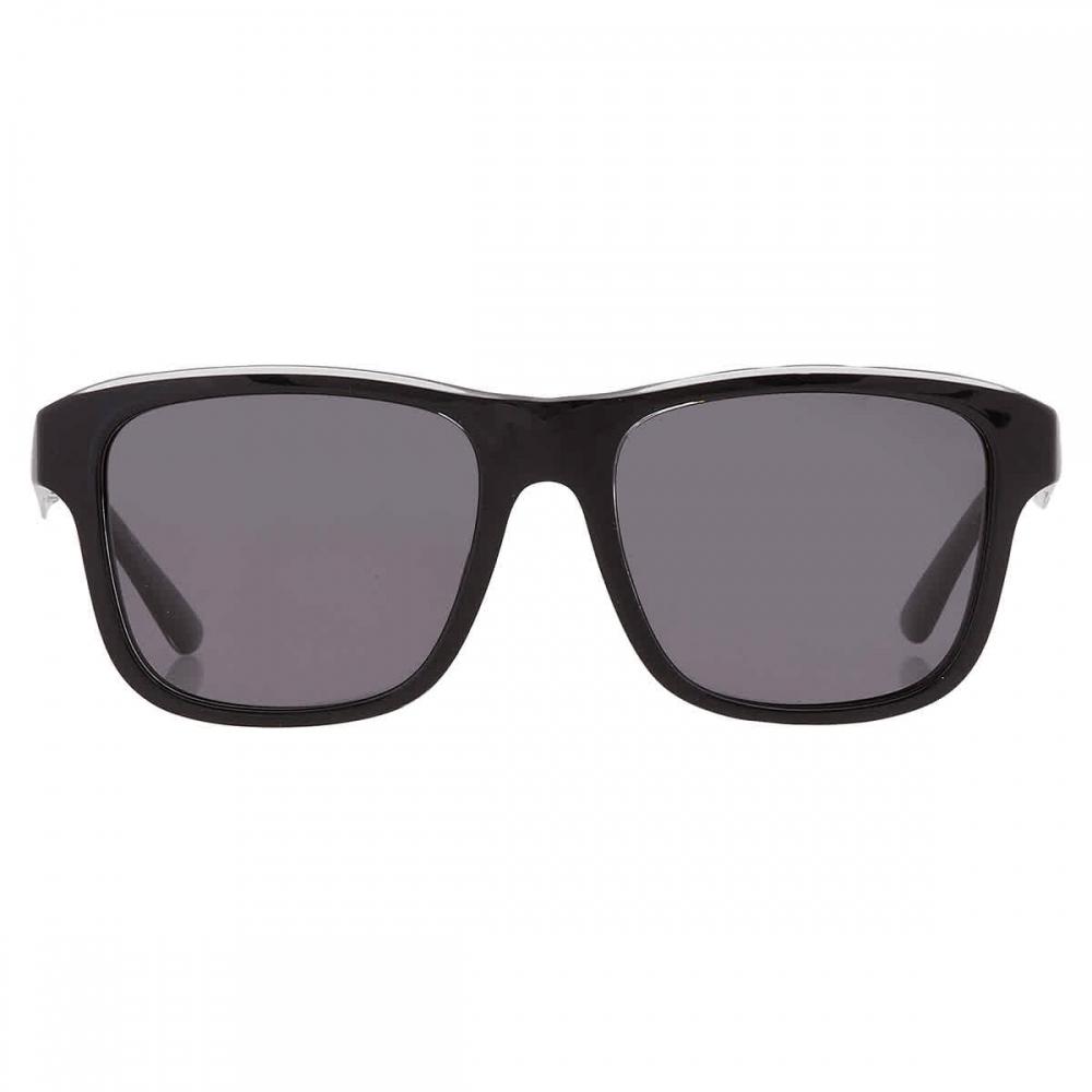 Emporio Armani Polarized Dark Grey Square Men S SunglaSSeS Ea4208 605187 56