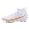 High-top football shoes tf broken nails artificial grass boys and girls teenagers students leather foot sports training shoes