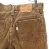 Levi's 80s 719-1529 Vintage Button Back 22 Corduroy pants w28 Brown Men's Used