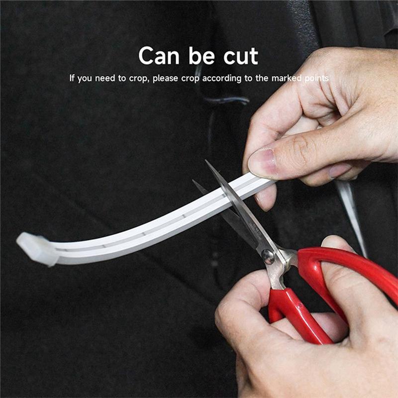 For Tesla Model 3 Highland Trunk LED Rubber Lamps Flexible Silicone Strip Light Car Interior Light