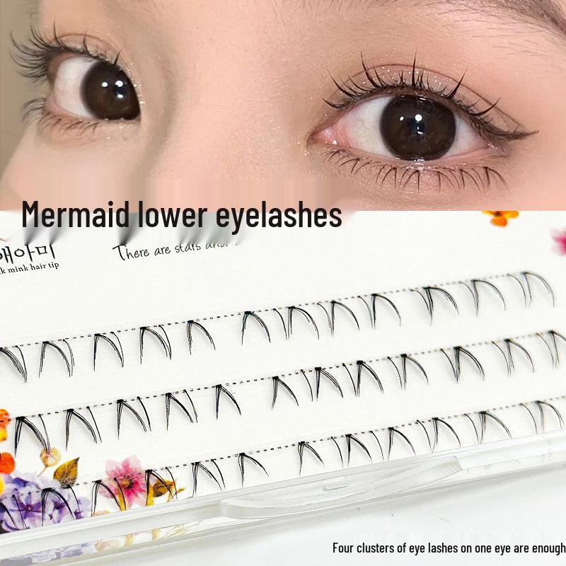 

Mermaid Fantasy Segment Eyelashes - Self-Grafting Clusters 3 Rows