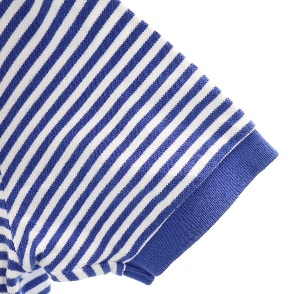 Polo by Ralph Lauren Border Short Sleeve Polo Shirt M Blue Men's Used