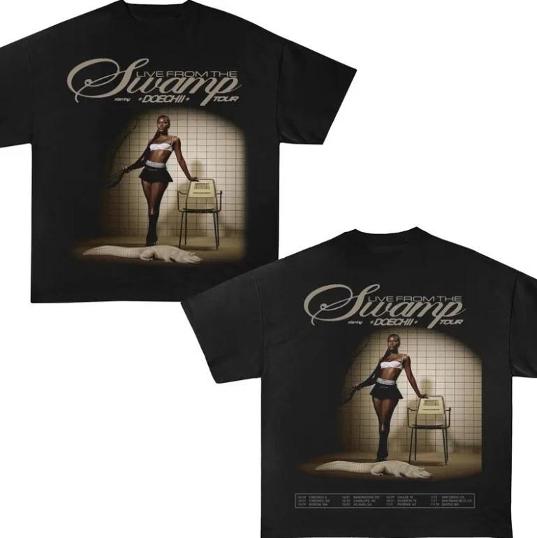 

Doechii Shirt Swamp Princess Tour T-shirt, Hip Hop Graphic T-shirt S