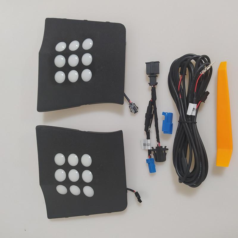 Для VW TIGUAN MK2 2017- Аксессуары Светодиодный задний фонарь автомобиля Фонарь багажника Фонарь задней двери Фонари для багажа TIGUAN 2017-2021