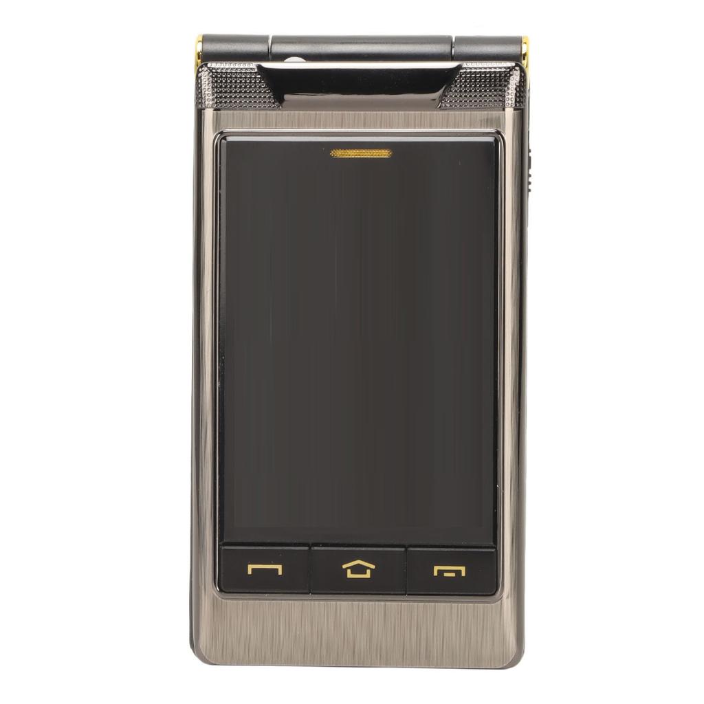Flip 2G Seniors Phone 2.8 Inch Double Sided Large Screen Cell Phone Long Standby Dual SIM 5900mAh 1.3 MP Support