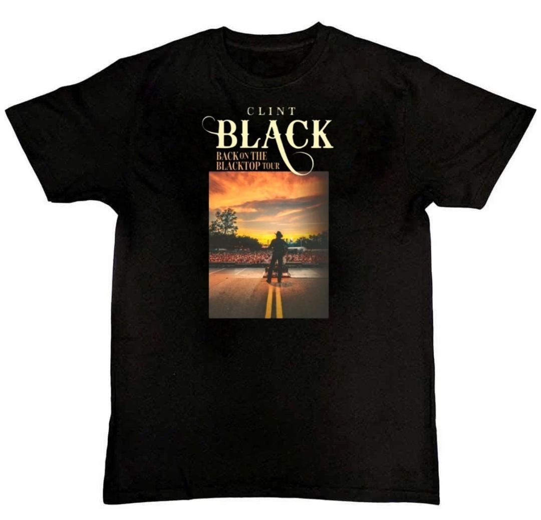 Clint Black 2025 tour Graphic Print Mens T-Shirt S