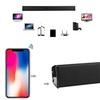 BS‑28B Bluetooth-Lautsprecher Kabelloser TV-Stereostreifen Speicherkarte Soundbar (Fernbedienung mit )