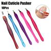 Cuticle Nipper Pedicure Nail Polish Removal Nail Cuticle Pusher Dead Skin Fork Cuticle Remover