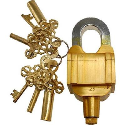 Brass Blessing Key Master Visiaci zámok (Povrchová úprava mosadz)