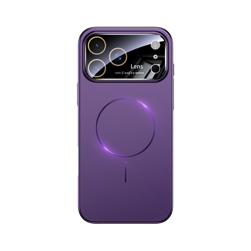 Hard PC Shockproof Protection Case For iPhone 17 Air 17 Pro Magsafe Wireless Charging Solid Color Cover For iPhone 17 Pro Max