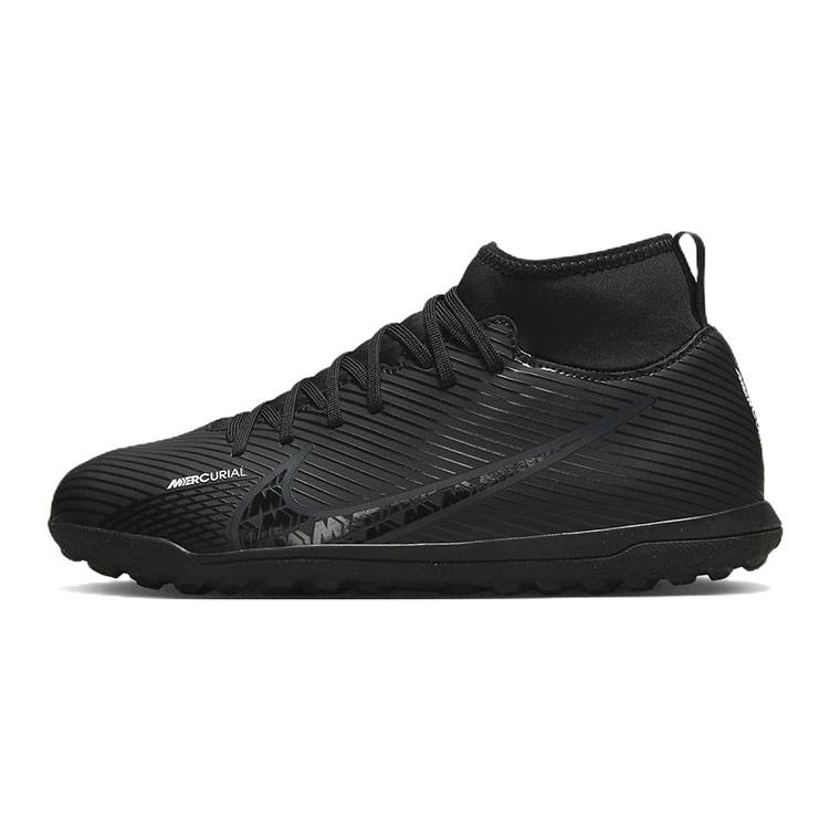 New Nike Mercurial Superfly 9 Club TF GS 'Black Dark Smoke Grey' DJ5954-001