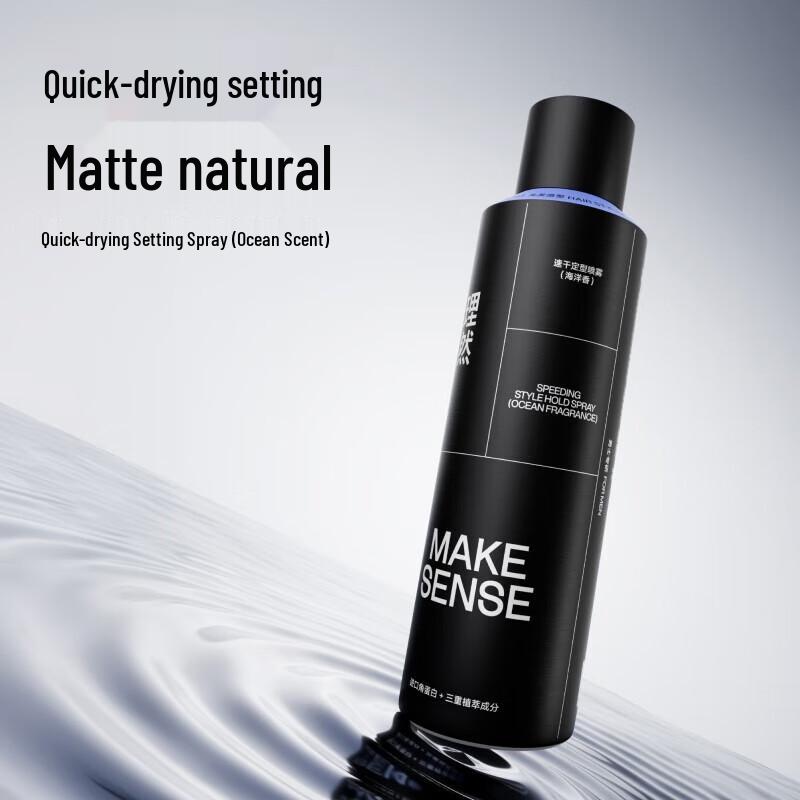 Li Ran Men's Hair Styling Spray & Mud Set