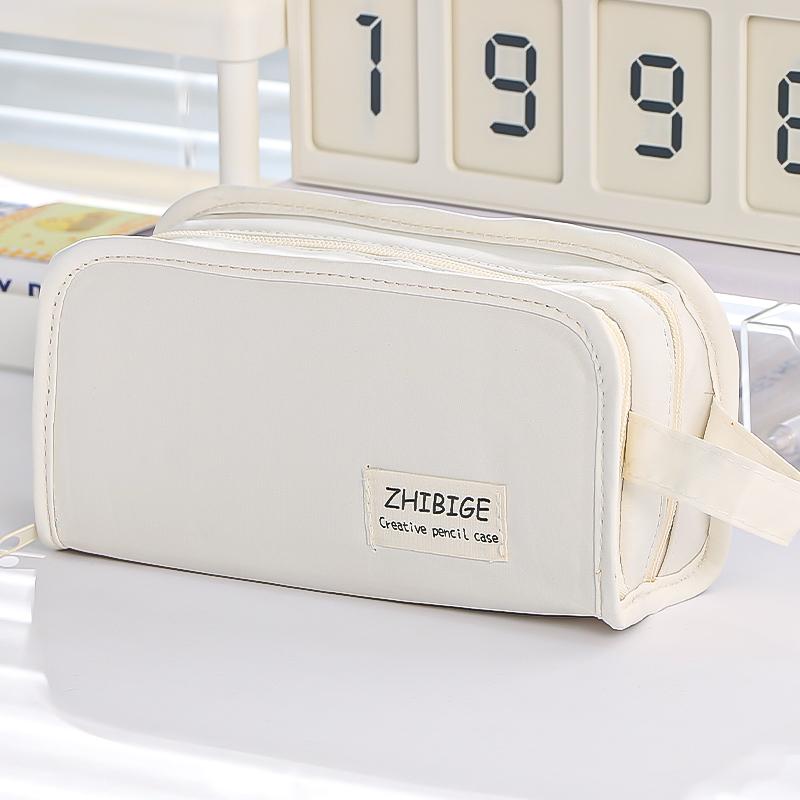 Double Layered Pain Pack Storage Bag with Five Layers for Classified Storage Large Capacity Student Pencil Case