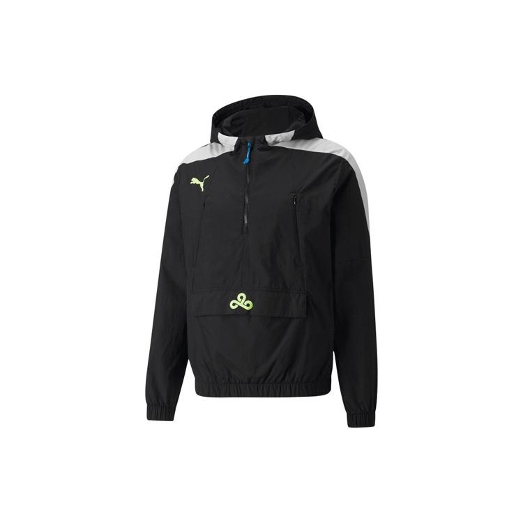 PUMA Cloud9 Woven Half Zip Jacket Black Men s 533944-01 L