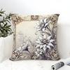 Diverse Painted Floral Prints Pillow Case Linen Pillow Case Sofa Home Decor Cushion Cover Cushion Cove
