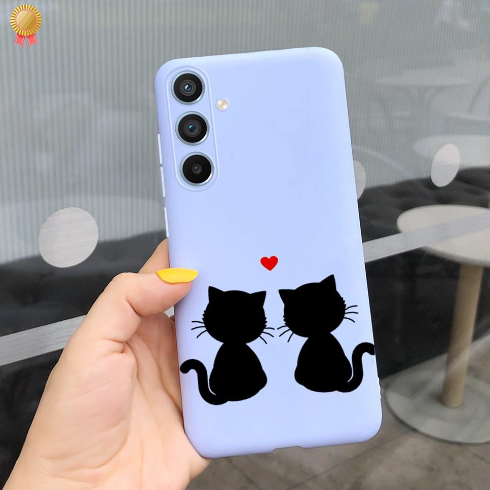 For Samsung Galaxy A24 A 24 4G Case Cute Shockproof Silicone Cartoon Back Cover For Samsung A24 SM-A246M A 24 Funda