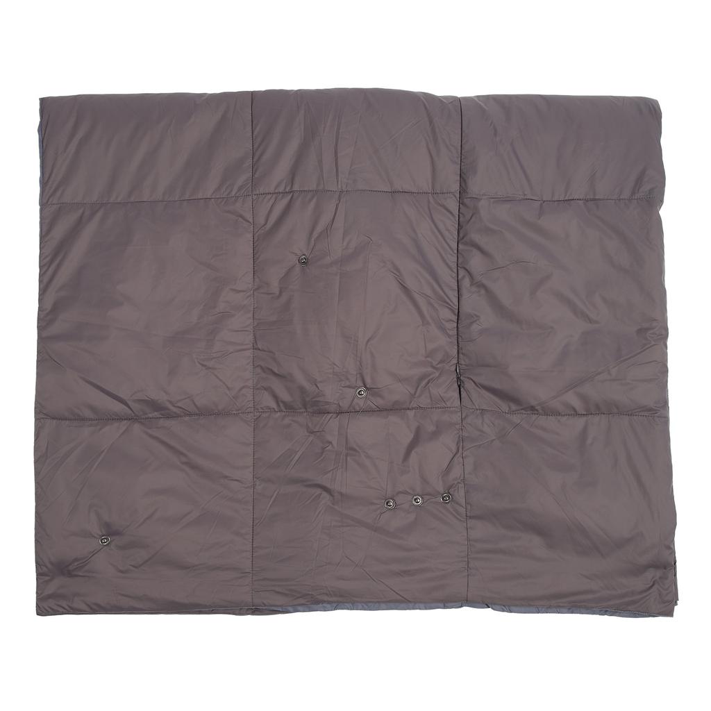 Varmepute grå elektrisk pute USB-drevet 6 varmesoner 3 temperaturnivå vaskbart varmeteppe