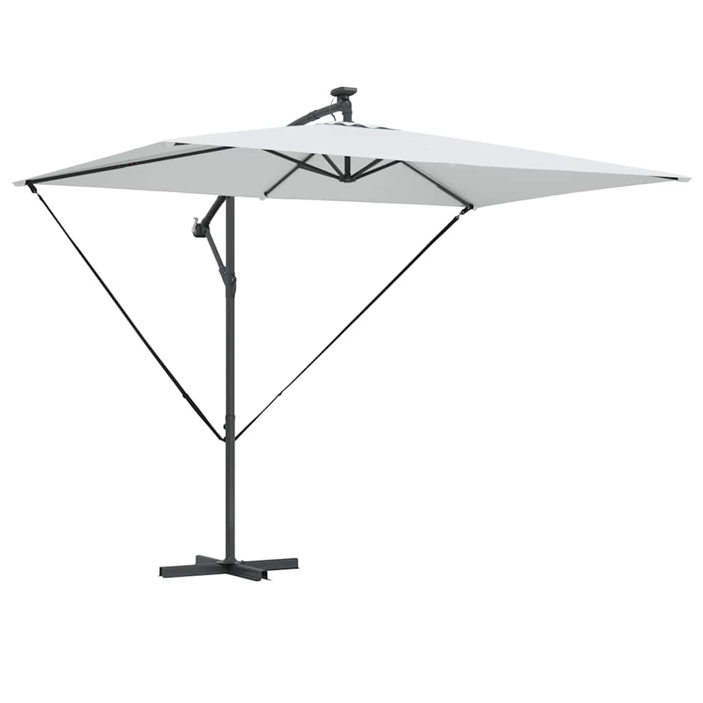 Sun Umbrella Sand 294 X 200 X 270 Cm Polyester and Aluminum