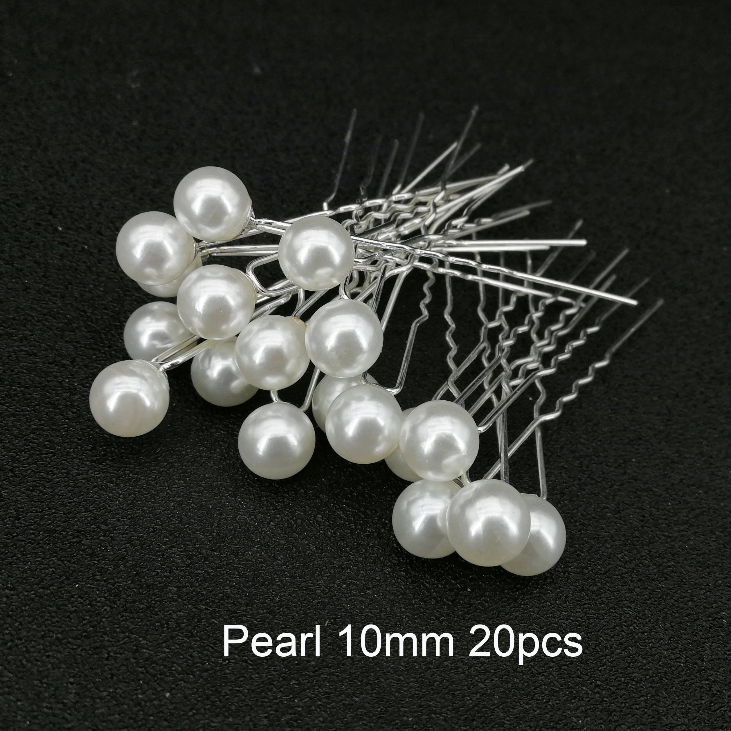 

20PCS Fashion Pearls Wedding Hair Pins Clips Bridal Hair Jewelry Accessories Hairpins Handmade Pearl Headpieces Hair Decoration