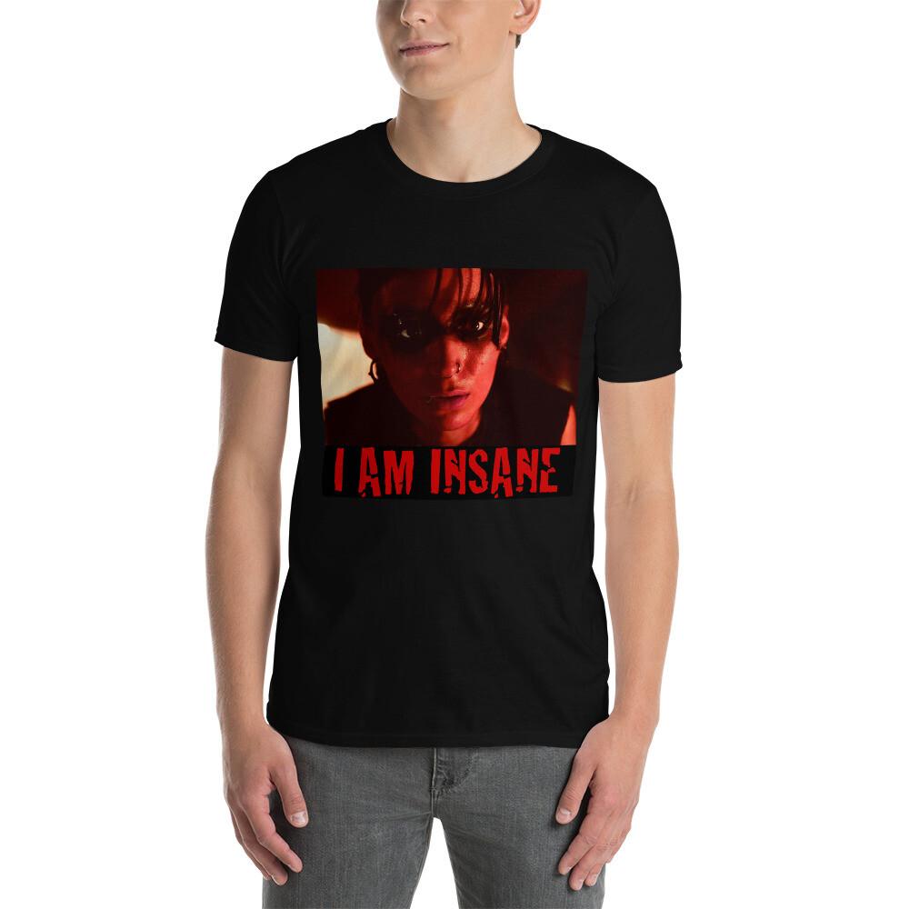 

I Am Insane Goth Girl Gothic Punk Short-Sleeve Unisex T-Shirt L