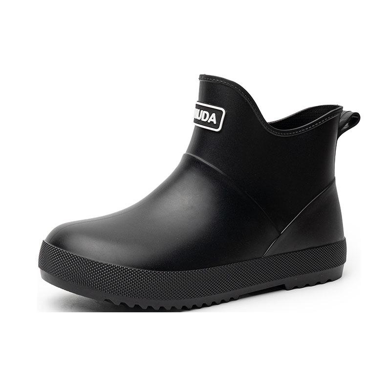 Women's Stylish Waterproof Low-Cut Non-Slip Rain Boots for Wading and Markets