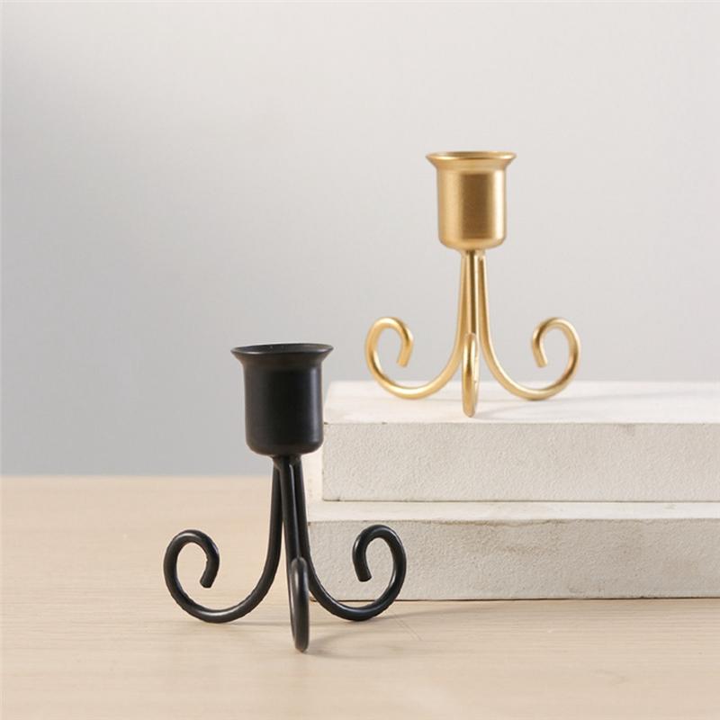 M-Modern-Classic Taper Candle Holder, Candle Stand, Iron Candle Stand, Candlestick Holder For Party Wedding Valentine's Day