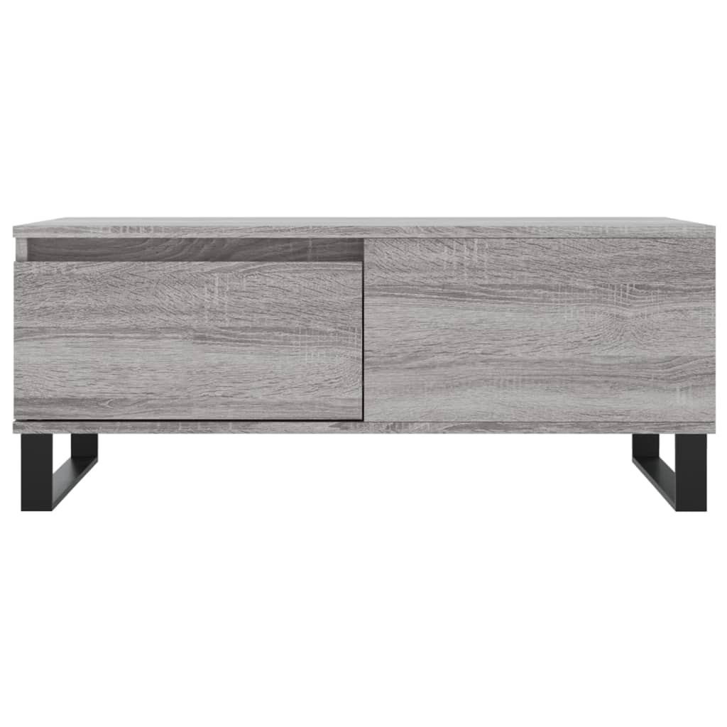 Coffee Table Gray Sonoma 90 x 50 x 36.5 cm Particleboard