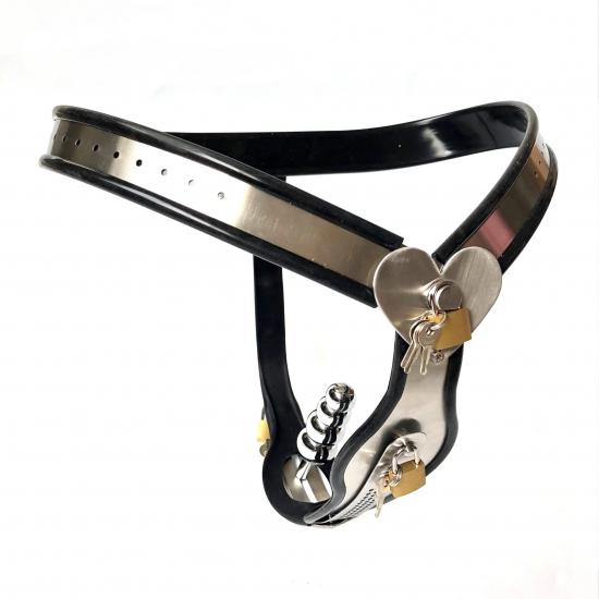 Female Chastity Belt Adult Novelty Lingerie Hidden Wearable Chastity LockT
