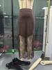 2025 European & American Style Lace Patchwork Midi Skirt – Sexy Solid Color Bodycon Skirt for Women