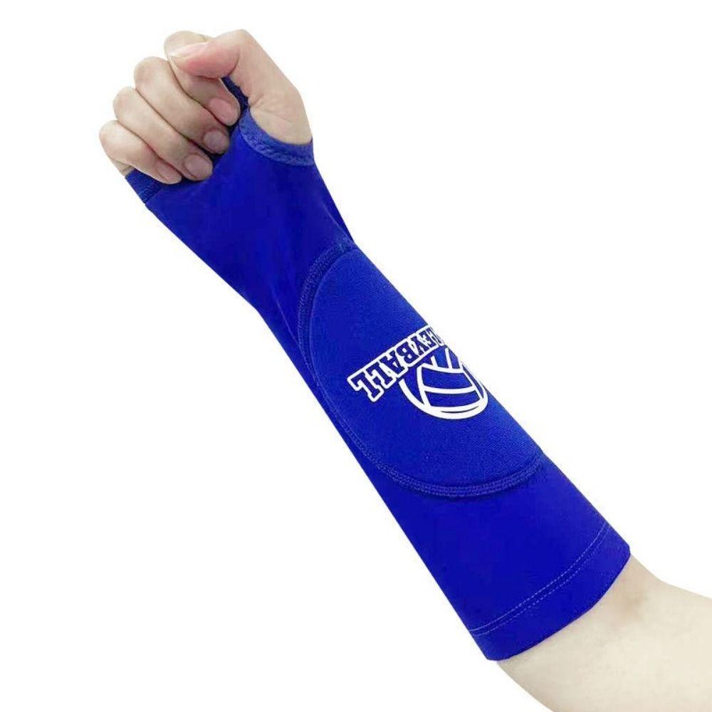 1Pair Elastic Volleyball Arm Sleeves Breathable Forearm Sleeves Sports Arm Guard  Training