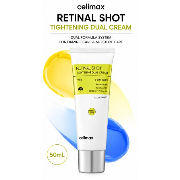 [NEW] Celimax Retinal Shot Tightening Dual Cream, 50mL