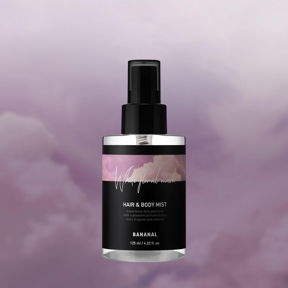 Bananal Perfumed Hair and Body Mist, White Floral Musk, 125ml