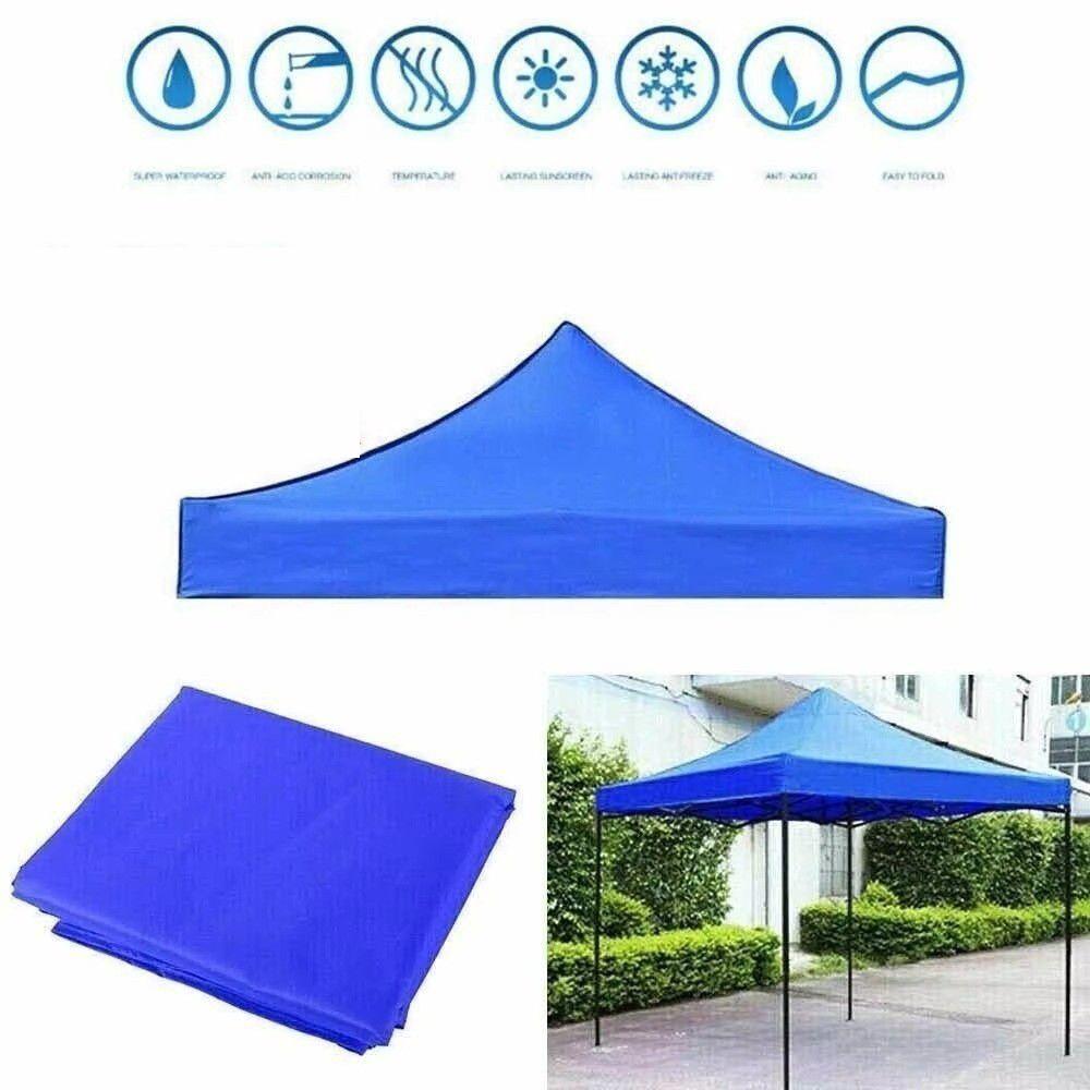 Sun Blocking Gazebo Top Cover Waterproof Sunshade Cover Tent Canopy Outdoor Camp
