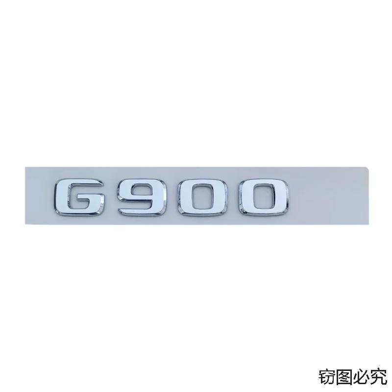 ABS Car Body Side Letters Badge Tail Trunk Sticker for Mercedes Benz G700 G800 G900 900 800 700 Emblem W210 W213 W204 W251 W111