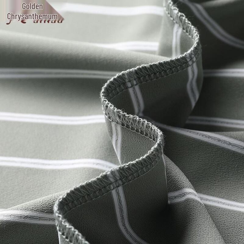 Jinjuan Men's 2026 Summer Classic Striped Round Neck T-shirt