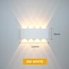 IP65 8W 12W Aluminum LED Wall Lamp Waterproof Outdoor Garden Lights Interior Wall Light for Bedroom Living Room Stairs Lighting