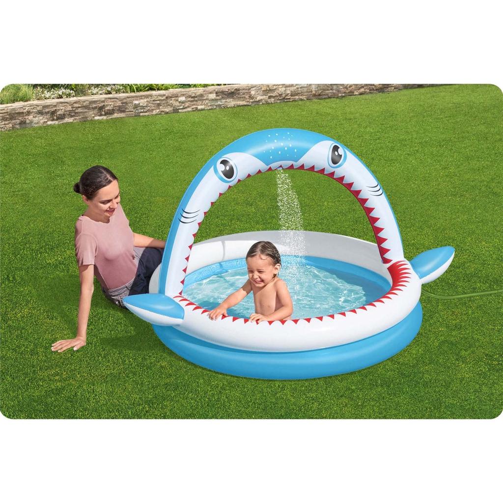 Inflatable Pool With Sprinkler 163 X 127 X 92 Cm Bestway 53157