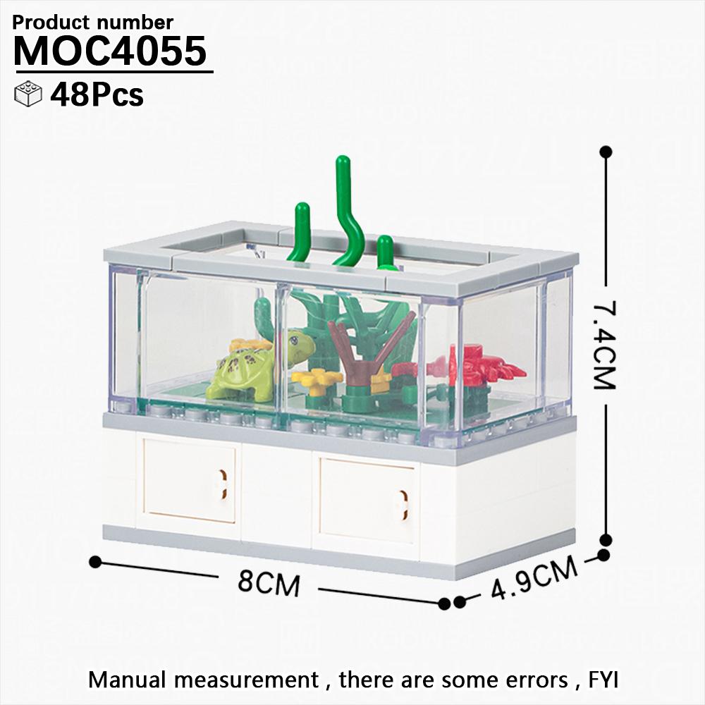 City Series Baby Pram DIY Building Block Various Open Room Furniture Toilet Appliances Model MOC Brick Gift Kid Toy For Children