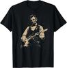 Abraham Lincoln Abe Lincoln Playing Guitar Retro Vintage Unisex T-Shirt