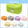New Arrival High Capacity Cotton Cosmetic Bag With Stitching Details For Daily Use