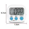 Digitaler Küchentimer mit großen Ziffern und lautem Alarm, LCD-Display, zum Kochen, Backen, für Schüler, Hausaufgaben, Übungen, Timer, Elektronik, Eieruhr, 1 Stück