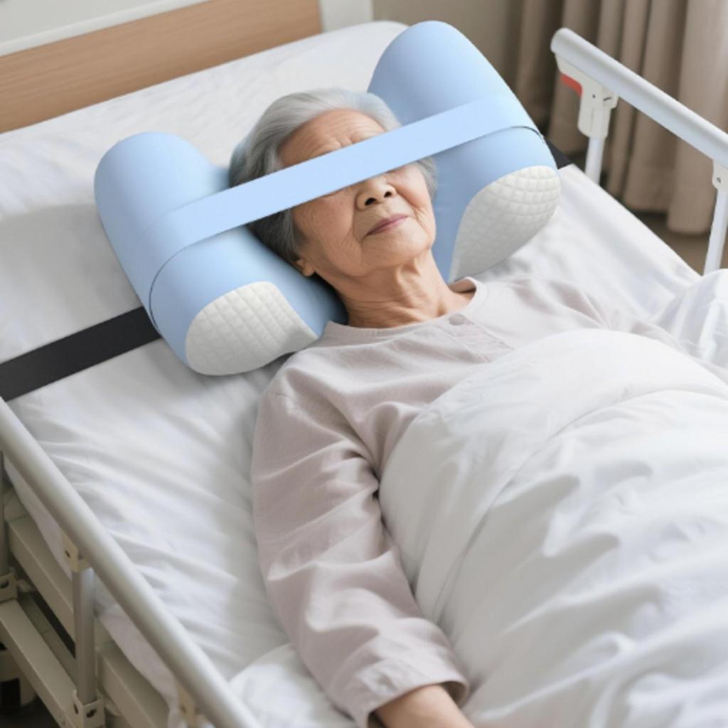 U-Shaped Orthopedic Support Pillow Supportive for Chair Lounging, Reading In Bed