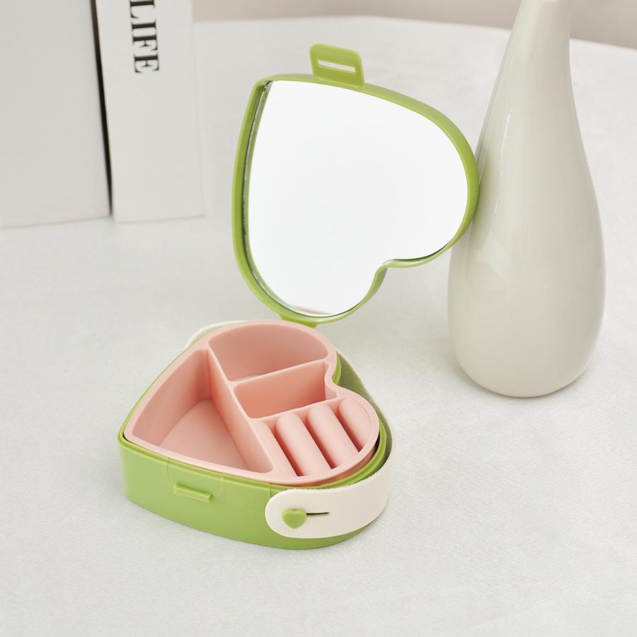 Ring Storage Box Luxurious Necklace Organizer Velvet Jewelry Box Elegant Pendant Storage Case For Travel Anniversary Jewelry